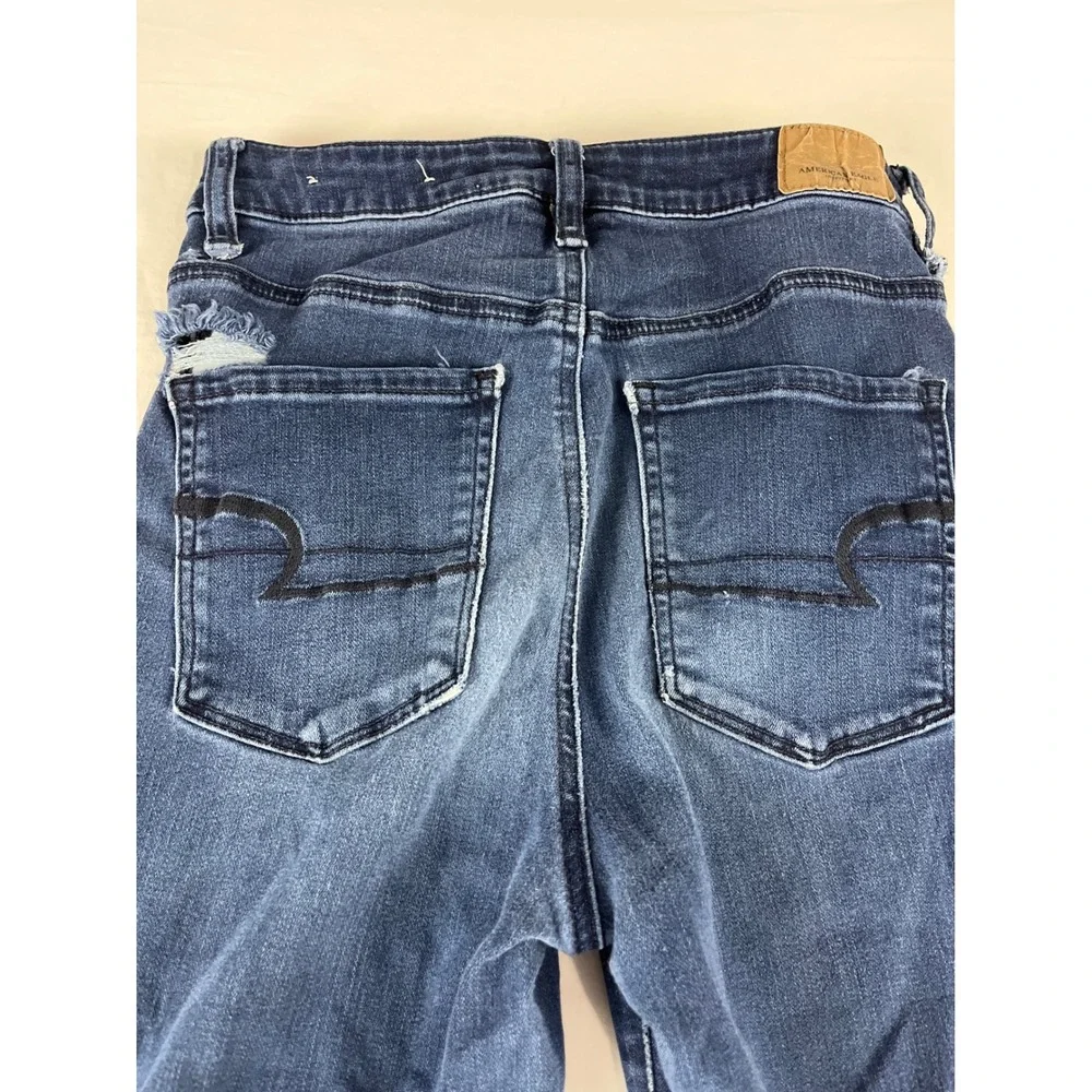 American Eagle Outfitters Super Stretch X Dark‎ Wash Skinny Jeans - Picture 7 of 8